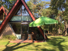 Nice house with a terrace, located near a pond